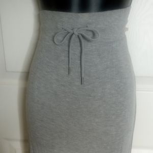 Long grey skirt, Size M